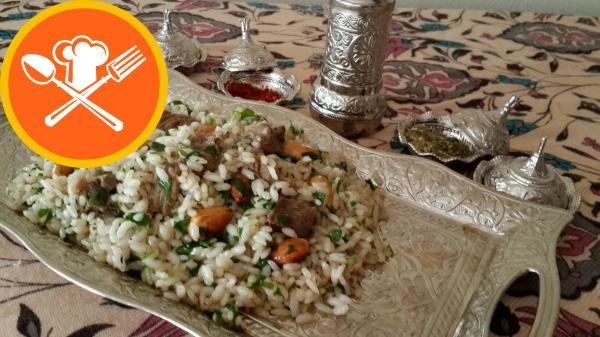 Haşu (τοπικό ρύζι Mardin γεμιστό)
